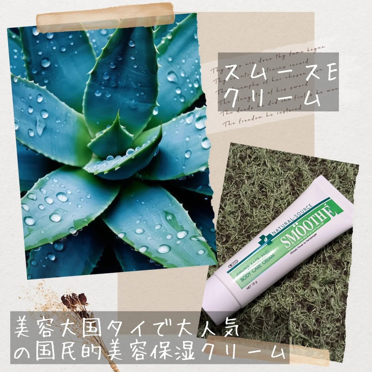 スムースEクリーム/SMOOTH E/フェイスクリームを使ったクチコミ(2枚目)