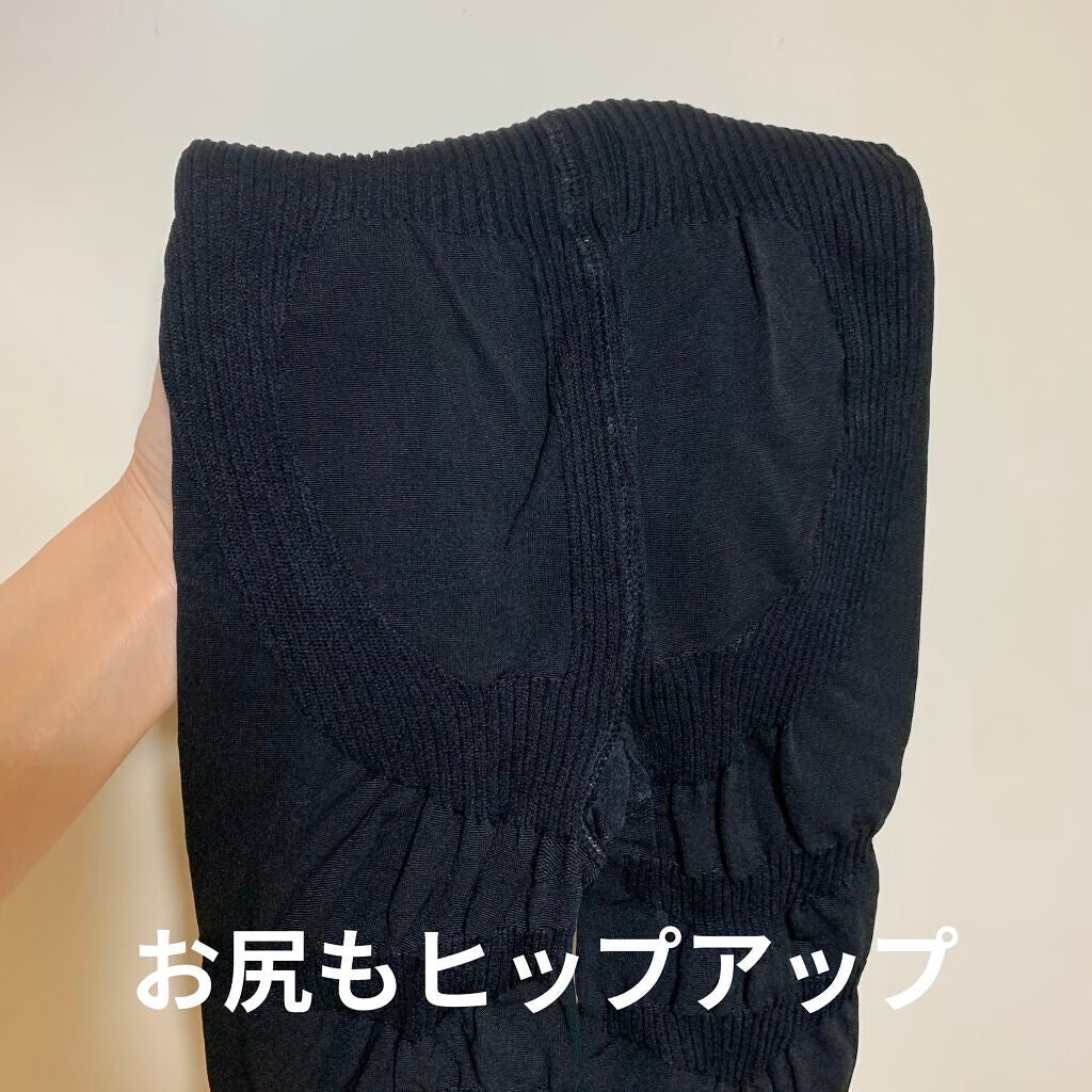 着圧レギンスハーフ/slim feather/その他を使ったクチコミ(4枚目)