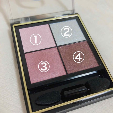 リアルクローズシャドウ/excel/アイシャドウパレットを使ったクチコミ(3枚目)