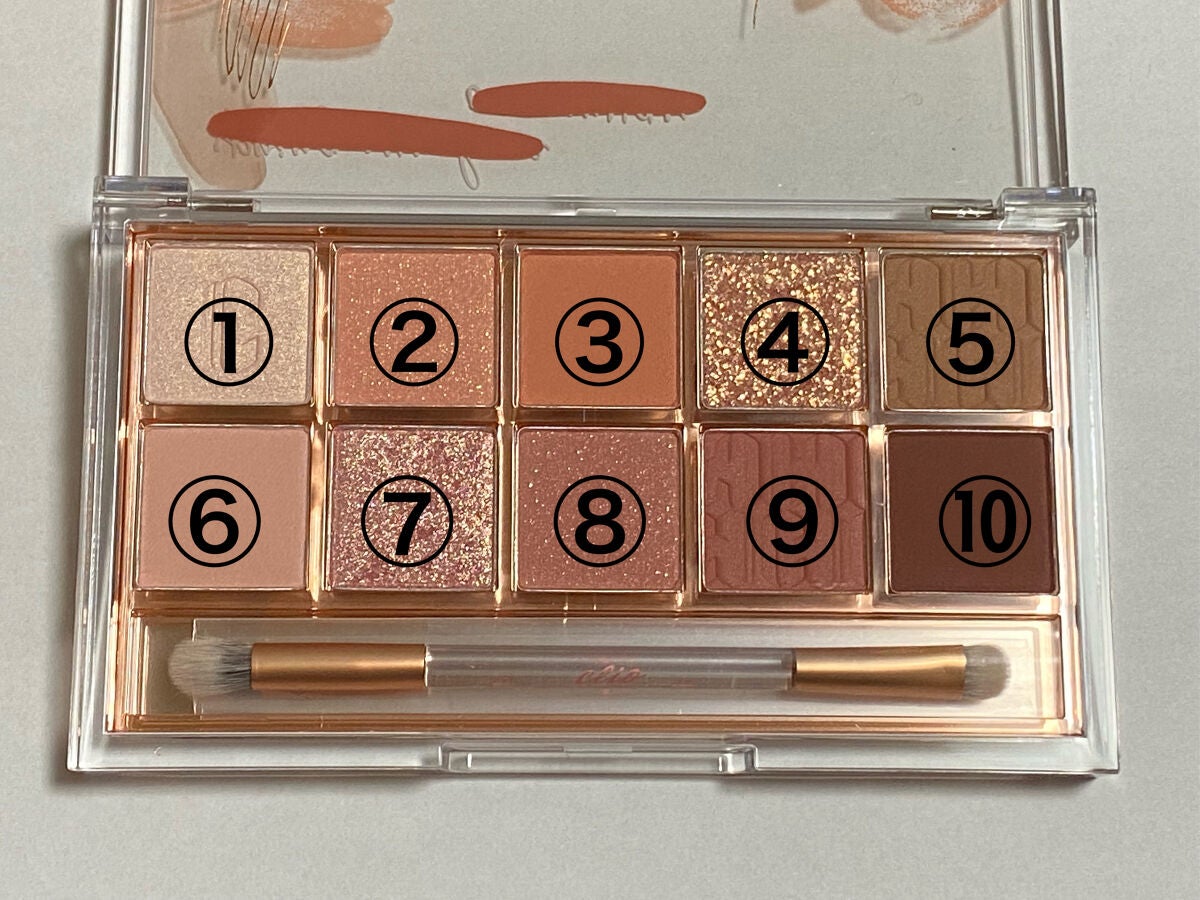 プロ アイ パレット/CLIO/アイシャドウパレットを使ったクチコミ(2枚目)