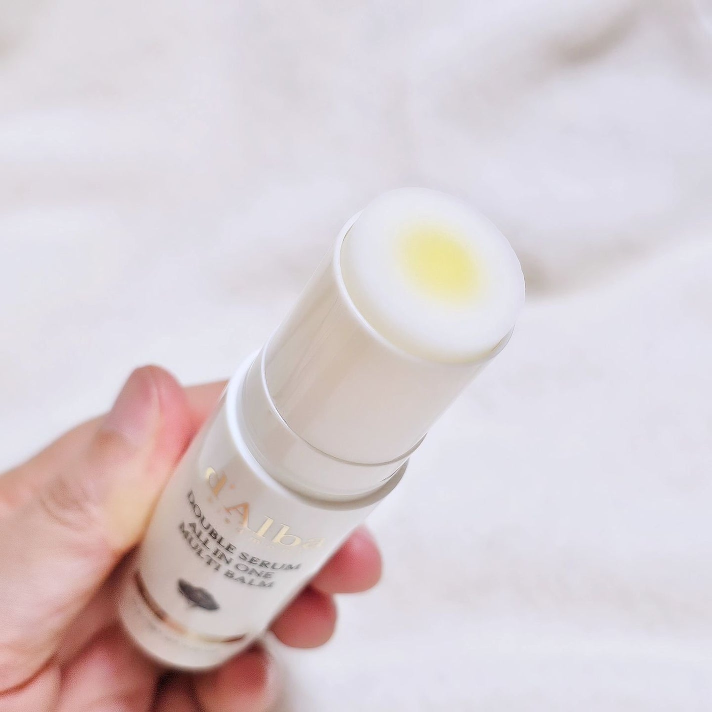 ダブルセラムオールインワンマルチバーム/ダルバ/フェイスバームを使ったクチコミ(2枚目)