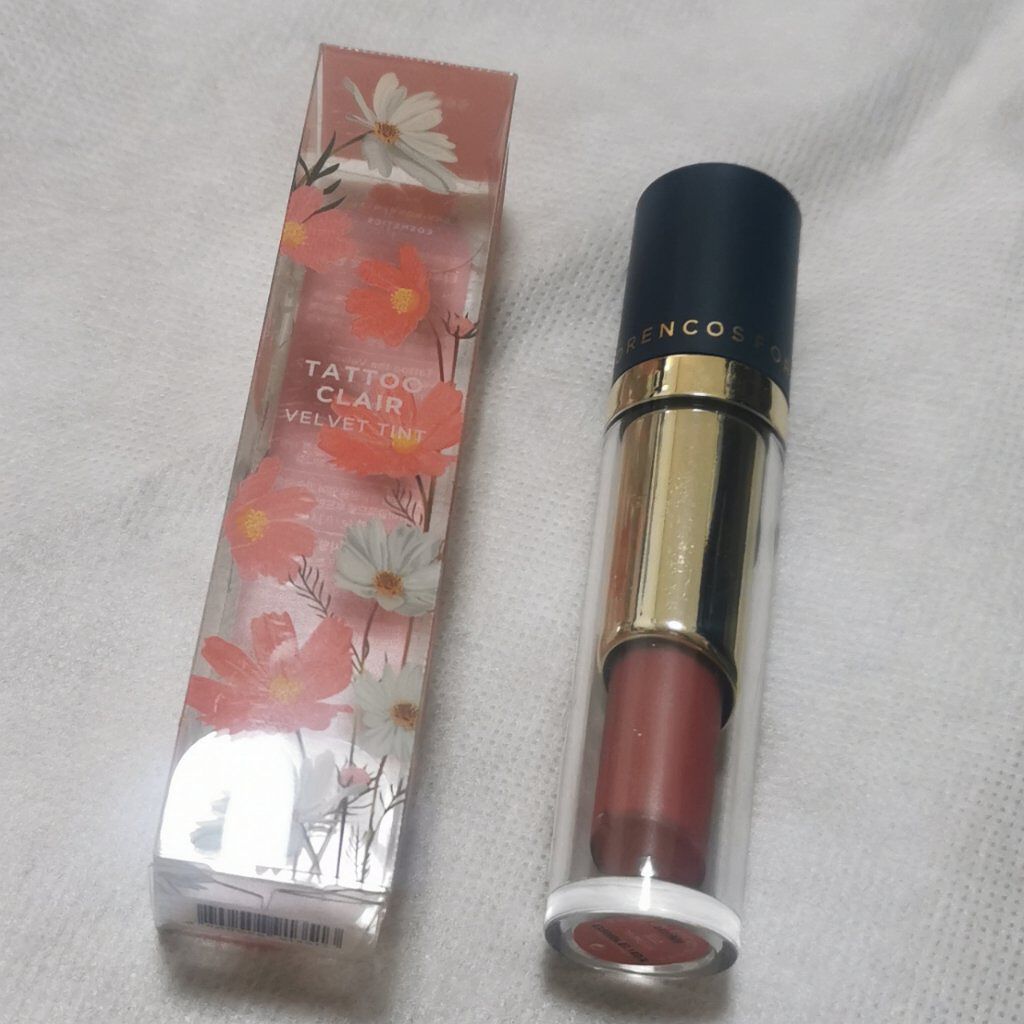 タトゥーベルベットティント/フォレンコス/リップティントを使ったクチコミ（1枚目）