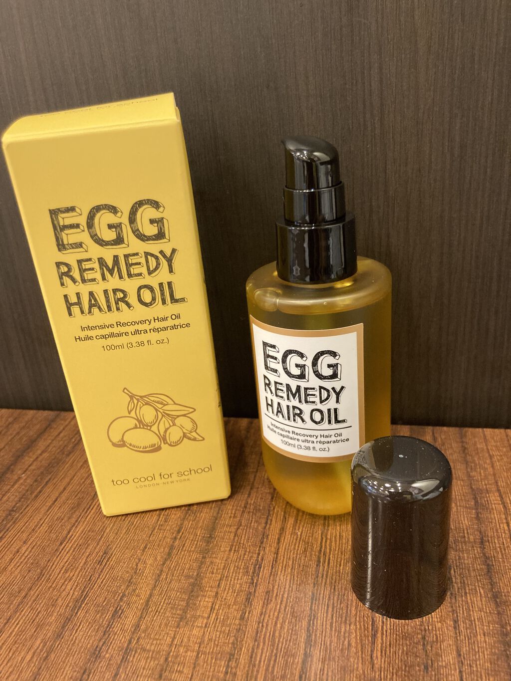 エッグレミディヘアパック/too cool for school/ヘアマスク・ヘアパックを使ったクチコミ（3枚目）