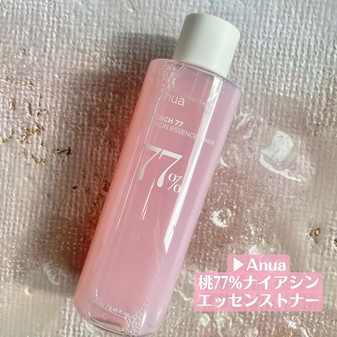 桃77%ナイアシンエッセンストナー 250ml/Anua/化粧水を使ったクチコミ(2枚目)