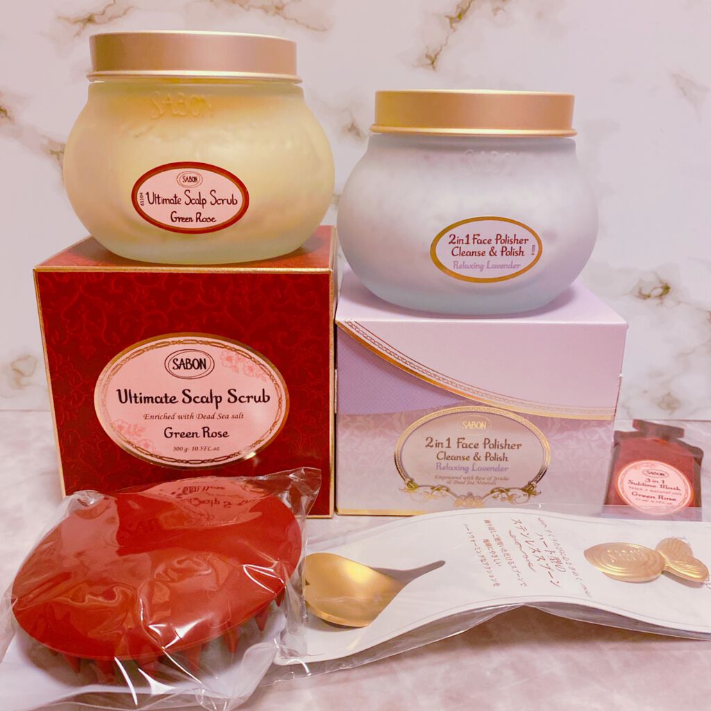 フェイスポリッシャー リラクシング(ラベンダー)/SABON/スクラブ・ゴマージュを使ったクチコミ(1枚目)