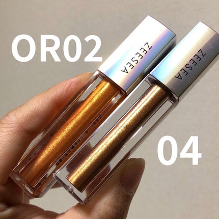 リキッド グリッター シャドウ/rom&nd/グリッターを使ったクチコミ(4枚目)