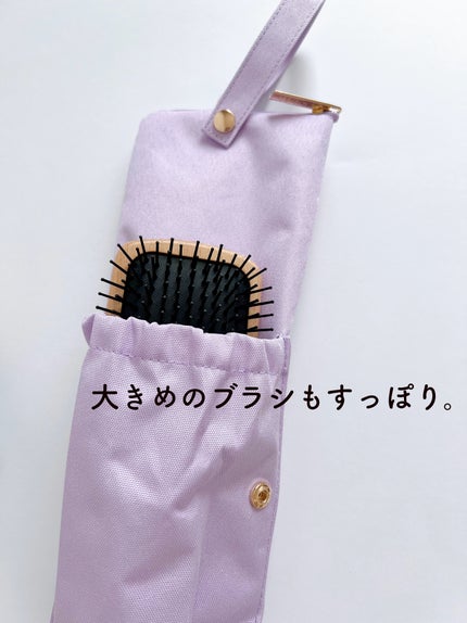 あやこ @フォロバ100 on LIPS 「熱いままサッと収納できる/ヘアアイロンポーチ毎朝ヘアアイロン使..」(5枚目)