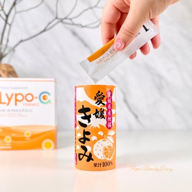 SPIC リポカプセルビタミンCのクチコミ「Lypo-C / 田中みな実 ご愛飲‼️きれいな人がみんな飲んでるビタミンC🍋

🕊田中みな実.....」（3枚目）