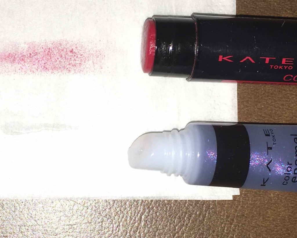 カラーエナメルグロス/KATE/リップグロスを使ったクチコミ（1枚目）