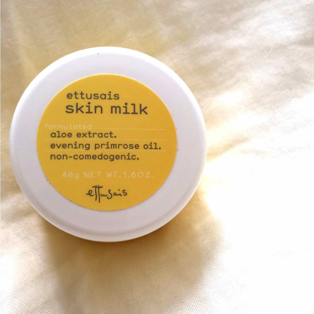 スキンミルク/ettusais/フェイスクリームを使ったクチコミ（1枚目）