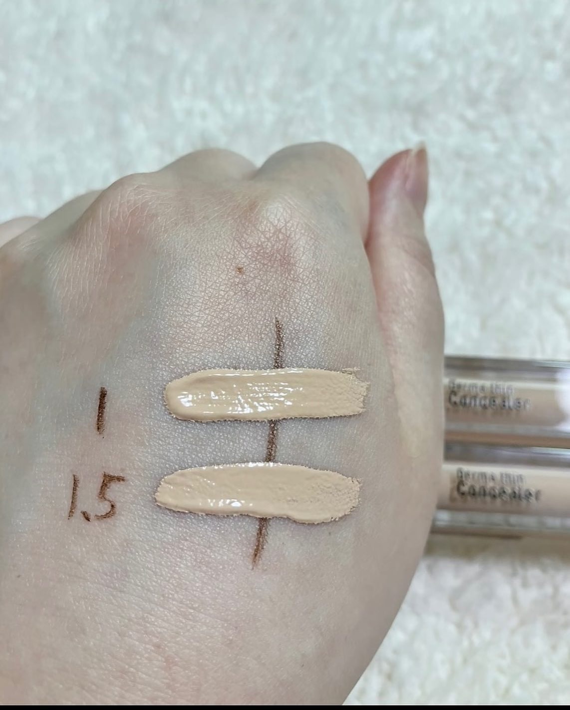 ダーマシンコンシーラー/23years old/リキッドコンシーラーを使ったクチコミ（2枚目）