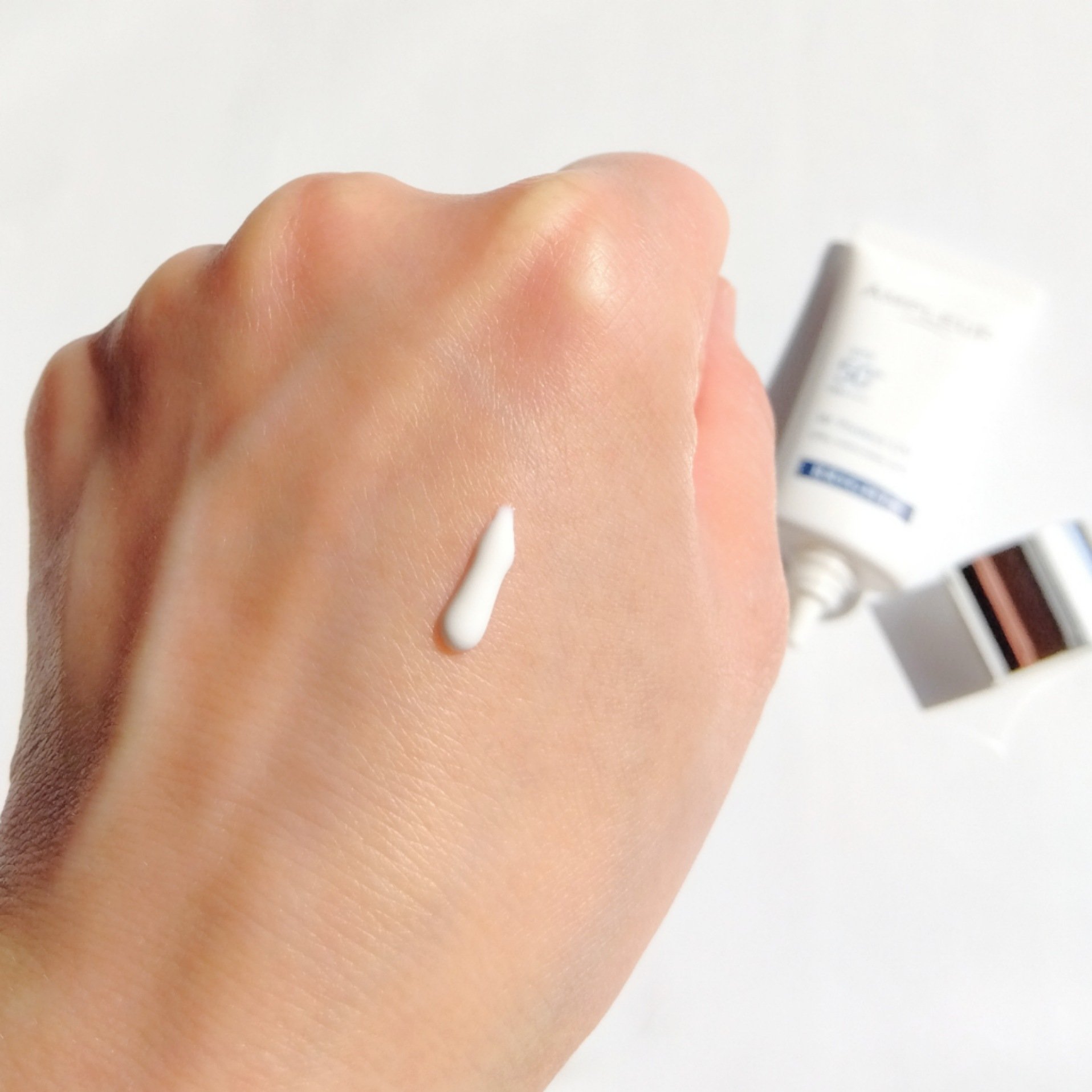 アンプルール WプロテクトUV ブライト＋/アンプルール/日焼け止めミルクを使ったクチコミ（3枚目）