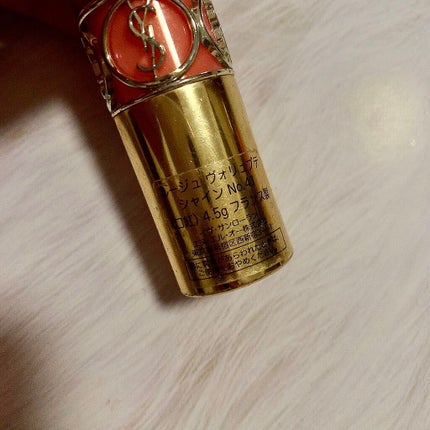 ルージュ ヴォリュプテ シャイン/YVES SAINT LAURENT BEAUTE/口紅を使ったクチコミ(2枚目)