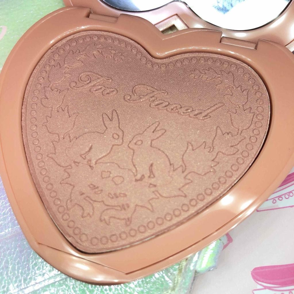 ラブ フラッシュ ロングラスティング 16H ブラッシュ ベイビー ラブ/Too Faced/パウダーチークを使ったクチコミ（2枚目）
