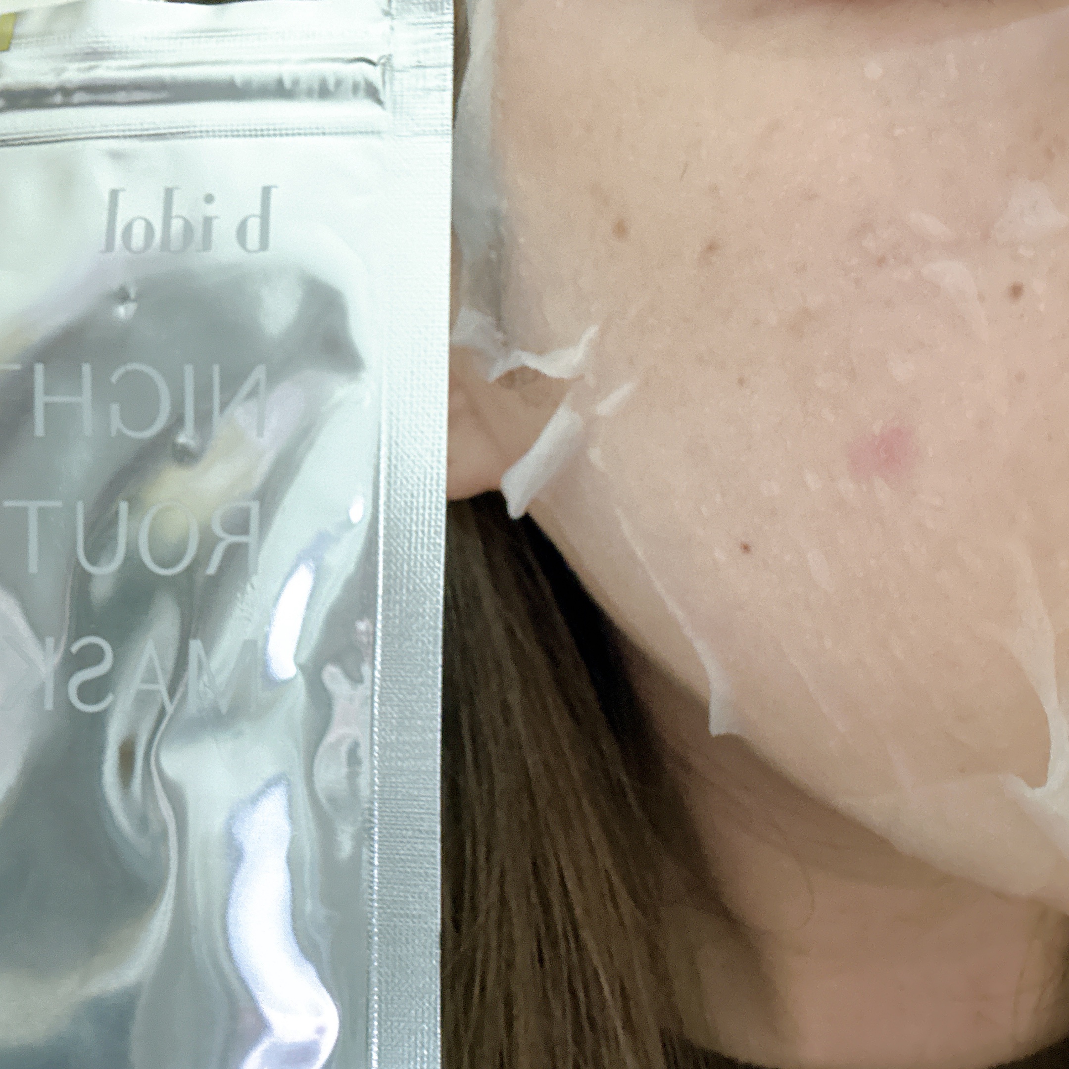 ナイトルーティンマスクR/b idol/シートマスク・パックを使ったクチコミ（3枚目）