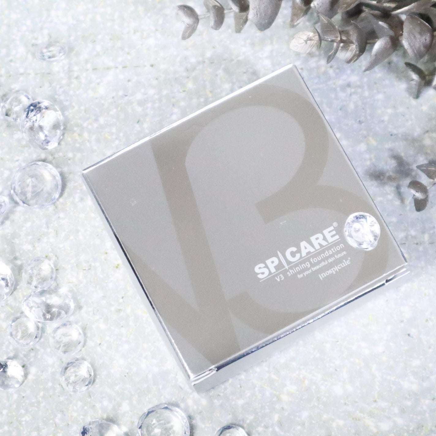 V3シャイニングファンデーション/SPICARE/クッションファンデーションを使ったクチコミ(7枚目)