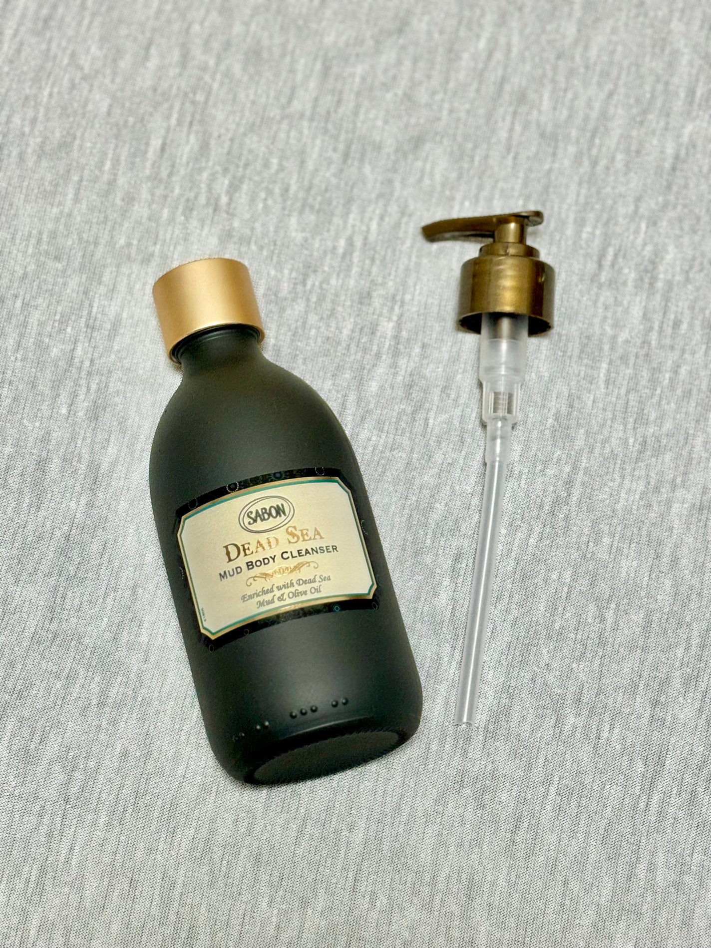 ブラック ボディクレンザー デッドシー/SABON/ボディソープを使ったクチコミ(2枚目)