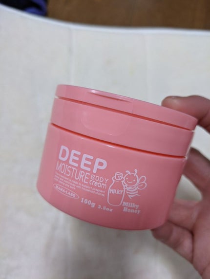 ディープモイスチャー ボディクリーム ミルキーハニー/MAMA-LABO(ママラボ)/ボディクリームを使ったクチコミ(1枚目)