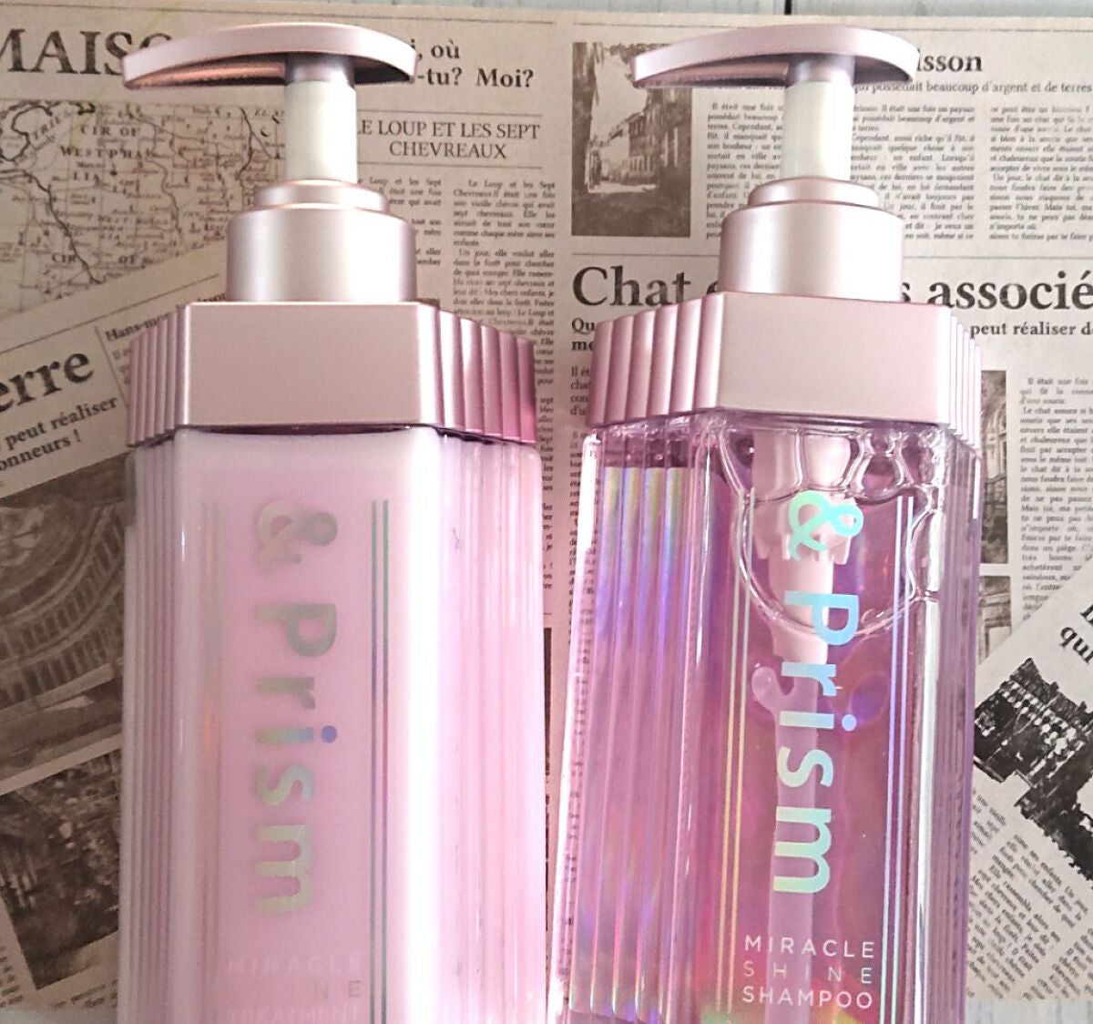 ミラクル シャイン シャンプー/ヘアトリートメント/&Prism/市販シャンプーを使ったクチコミ(1枚目)