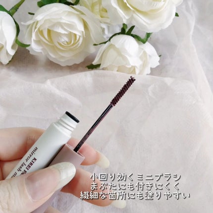 ミラーラッシュマスカラ/KIREI FACTORY/マスカラを使ったクチコミ(4枚目)