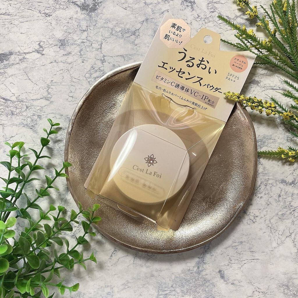 エッセンスパウダー		/セラフォア/プレストパウダーを使ったクチコミ(4枚目)