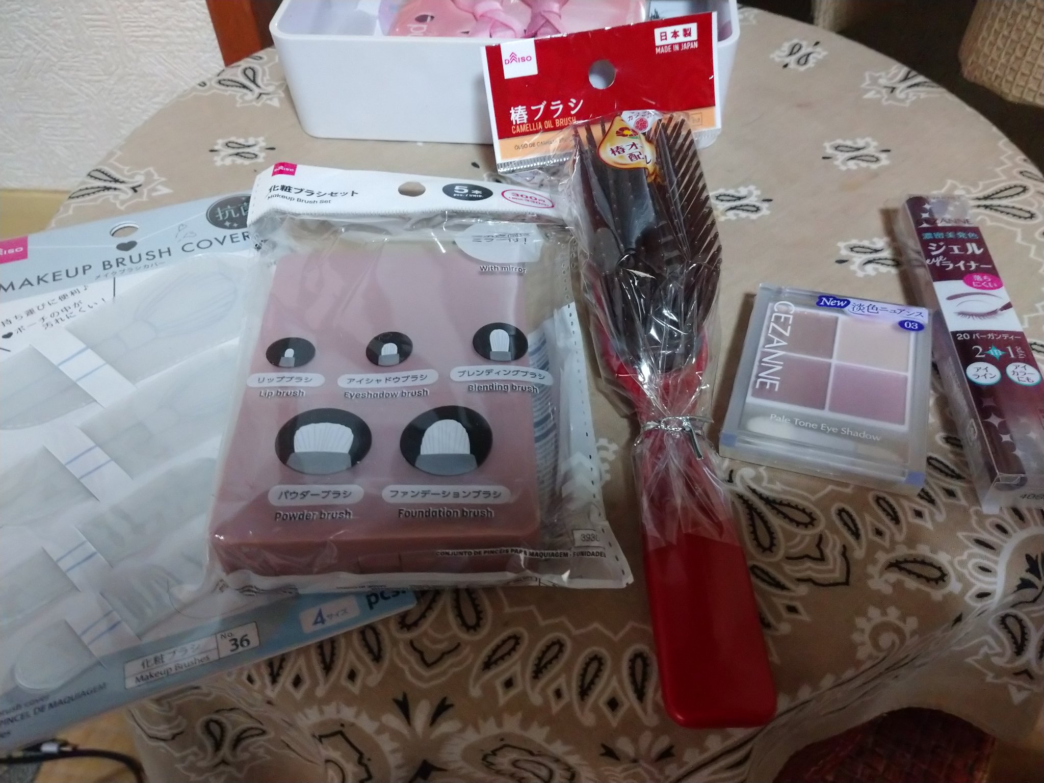 椿ブラシ/DAISO/ヘアブラシを使ったクチコミ（1枚目）