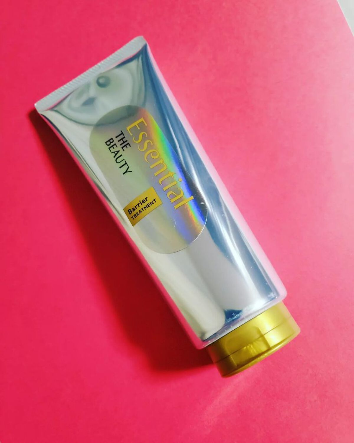 髪のキメ美容バリアトリートメント/エッセンシャル/洗い流すヘアトリートメントを使ったクチコミ(1枚目)