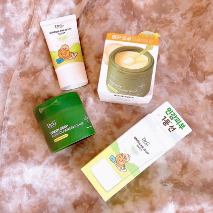 グリーンマイルドアップサンプラス/Dr.G/日焼け止めクリームを使ったクチコミ(7枚目)