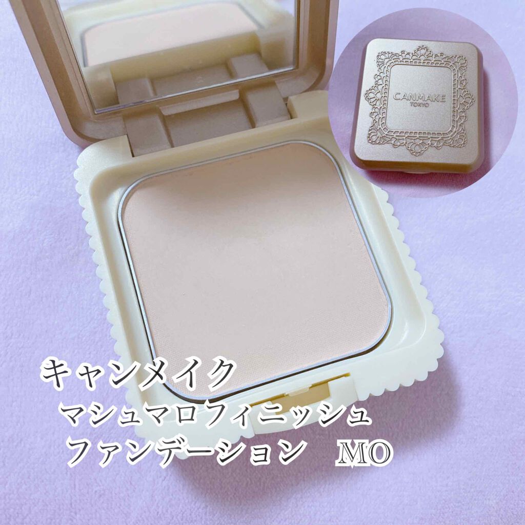 マシュマロフィニッシュファンデーション/キャンメイク/パウダーファンデーションを使ったクチコミ(1枚目)