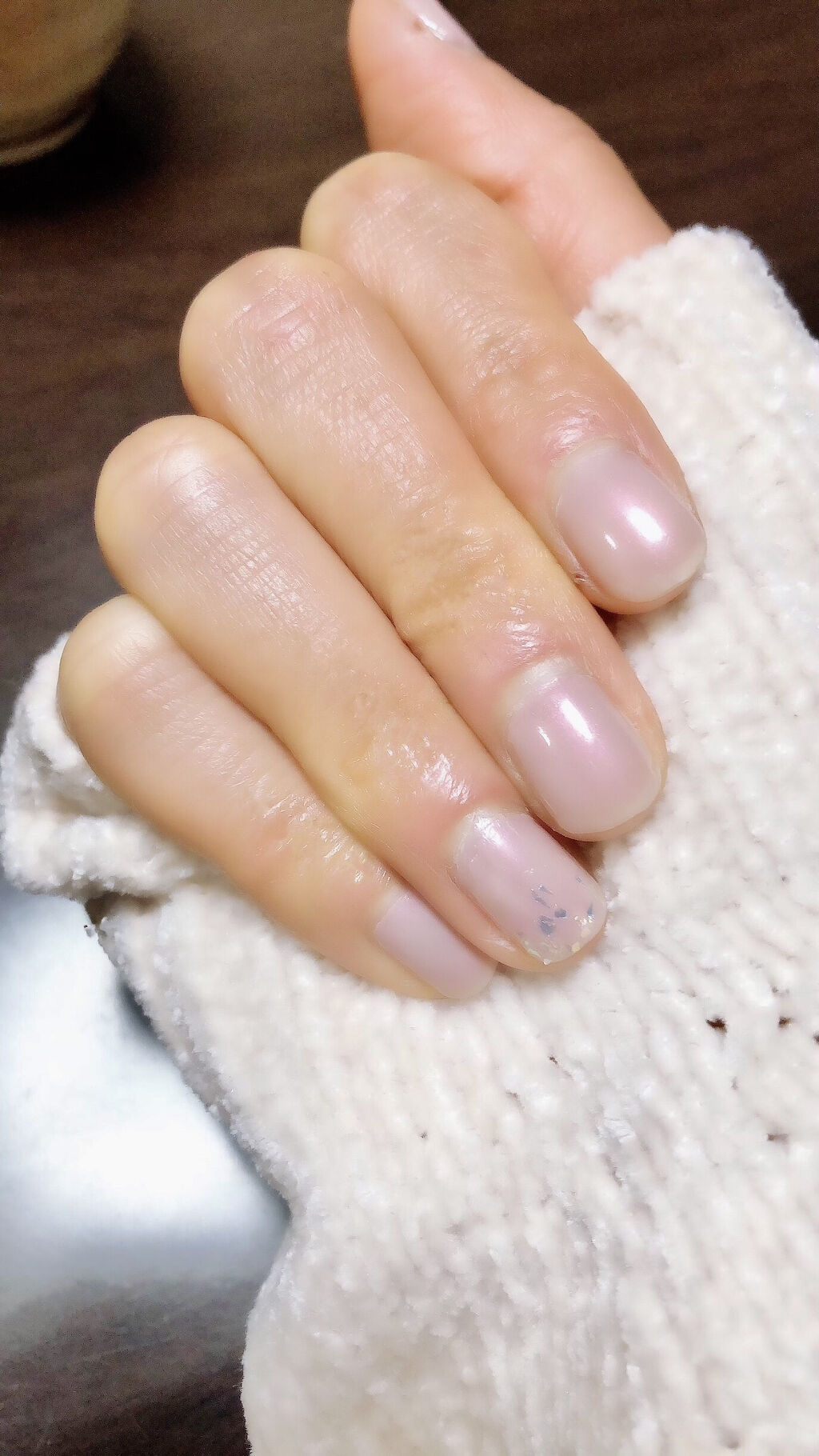 ネイル エナメル/ちふれ/マニキュアを使ったクチコミ（2枚目）