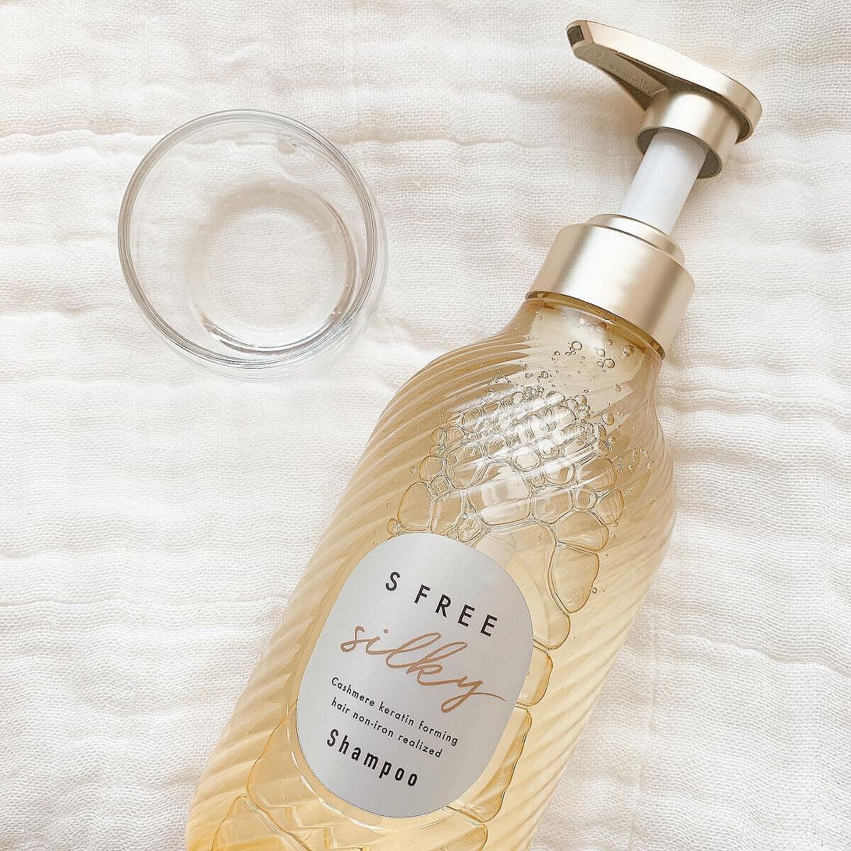 シャンプー シルキースムース／トリートメント シルキースムース /S FREE/市販シャンプーを使ったクチコミ（2枚目）