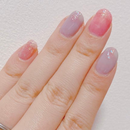 ミニネイル PK14 ピンクオパール/パラドゥ/マニキュアを使ったクチコミ(2枚目)