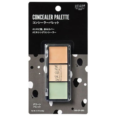 UR GLAM　CONCEALER PALETTE グリーンパレット