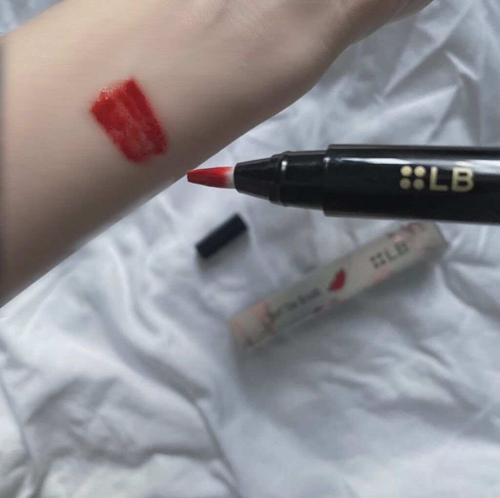 ティント ザ ブラッシュ/LB/リップティントを使ったクチコミ(2枚目)