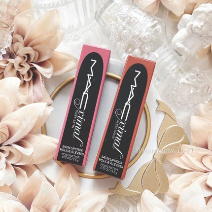 マキシマル スリーク サテン リップスティック/M・A・C/口紅を使ったクチコミ(5枚目)