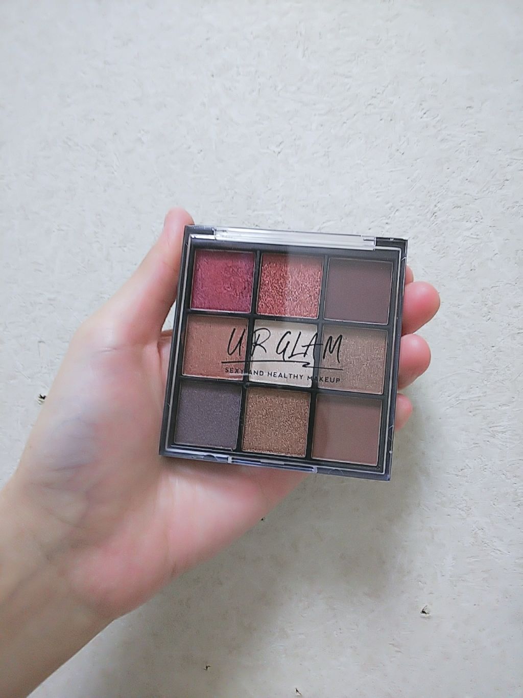 UR GLAM BLOOMING EYE COLOR PALETTE/U R GLAM/アイシャドウパレットを使ったクチコミ(1枚目)