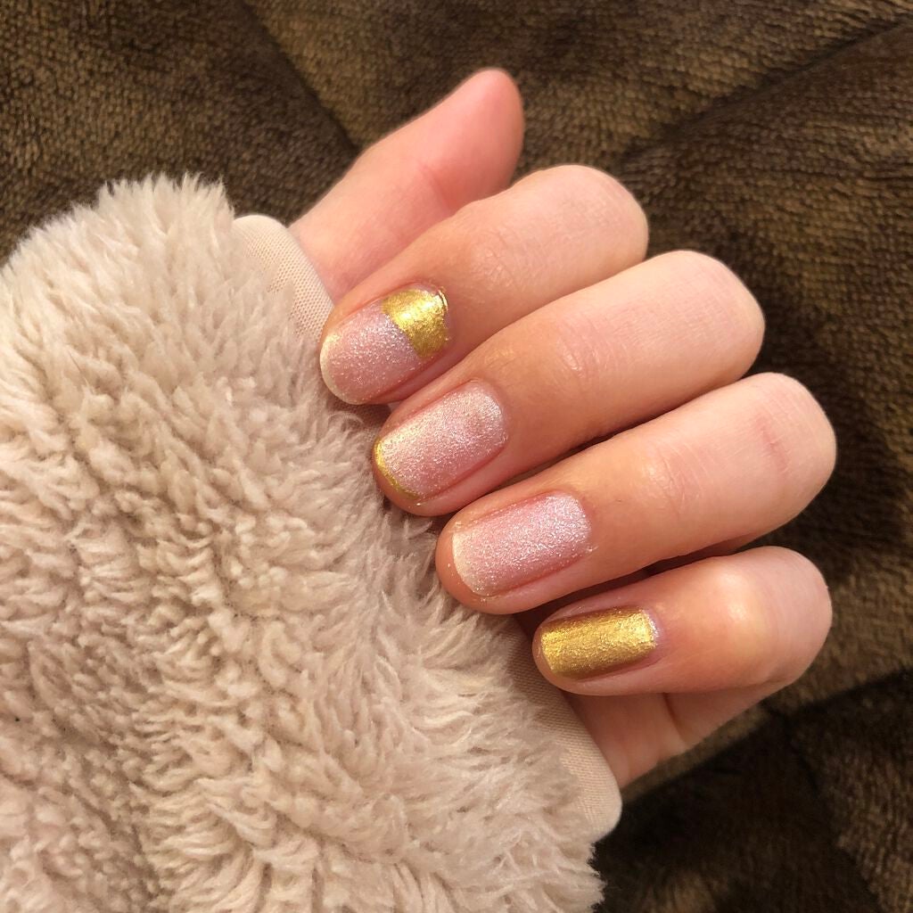 ネイルホリック フローズンシュガー/ネイルホリック/マニキュアを使ったクチコミ(3枚目)