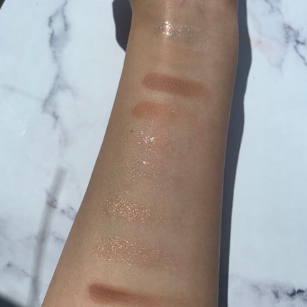 グリッターペディアアイパレット/unleashia/アイシャドウパレットを使ったクチコミ(4枚目)