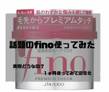 fino使ってみた
良いと噂のfino、実際どうなの?
〜2ヶ月使って見ての感想〜

4/1に購入して、私は週に2回使いました!

自分はチリチリ?ボサボサ?な髪質がとても嫌で
たまたま行ったドン・キホ