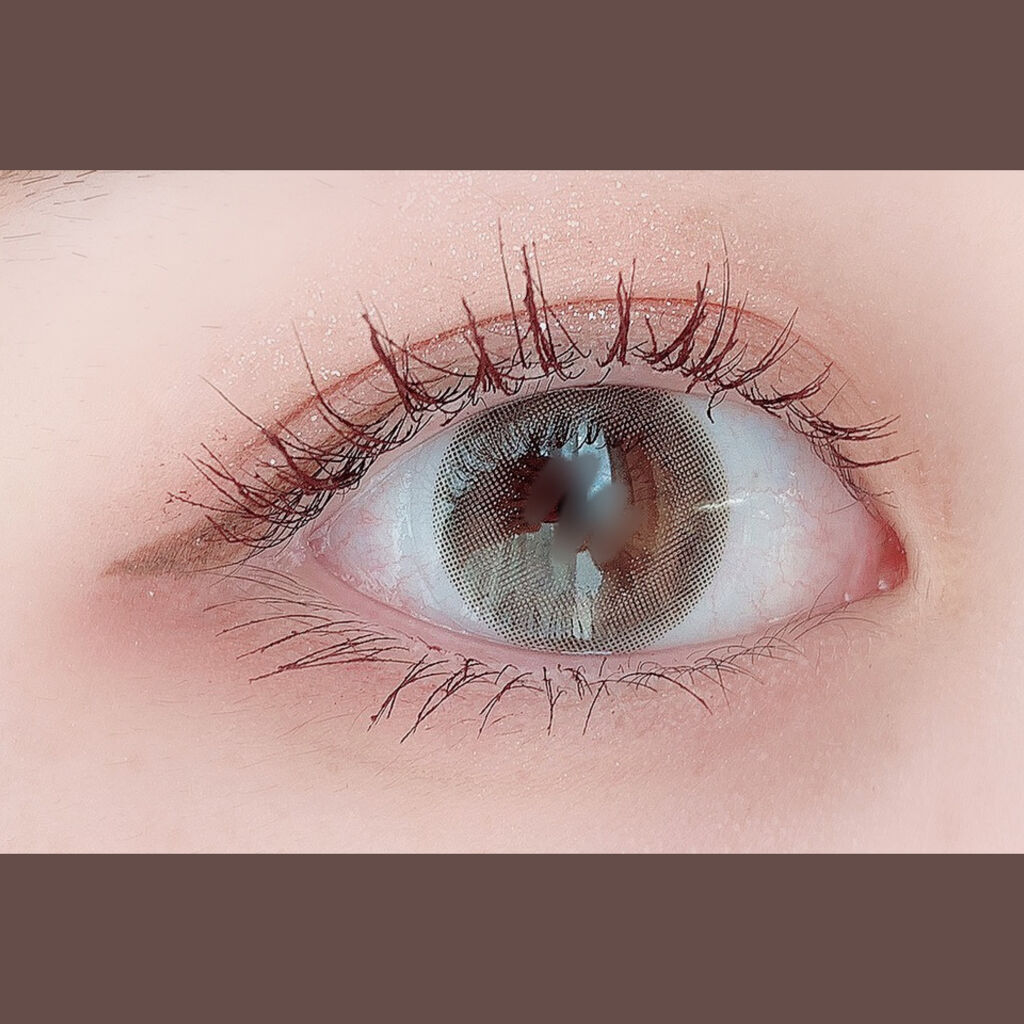 ラルム シリコーンハイドロゲル ダブルモイストUV ワンデー コズミックモーヴ/LARME/カラーコンタクトレンズを使ったクチコミ（2枚目）