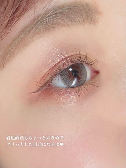 ごんす@YouTube始めました on LIPS 「《ブルベさん向きカラコン❤︎》青味が強めなグレーカラコン🧚♂..」(6枚目)
