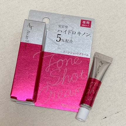 トーンショットクリーム/アバンタイム/フェイスクリームを使ったクチコミ(1枚目)