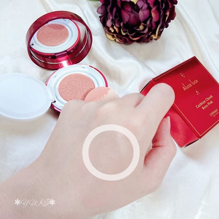 アルーチェルーチェ クッションチーク/Aluce luce/ジェル・クリームチークを使ったクチコミ(4枚目)