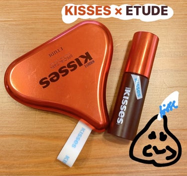 “KISSES × ETUDE HOUSE  コラボアイシャドウパレット＆　ティント” (スウォッチ付き)

みなさんはじめまして！そにといいます🤍アトピーだけどメイクがしたい！と思ってlipsを入れて