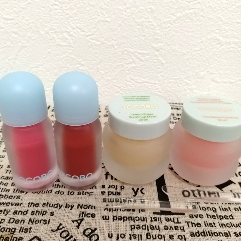 ビタグレーズドリップマスク/TOCOBO/リップマスクを使ったクチコミ（1枚目）