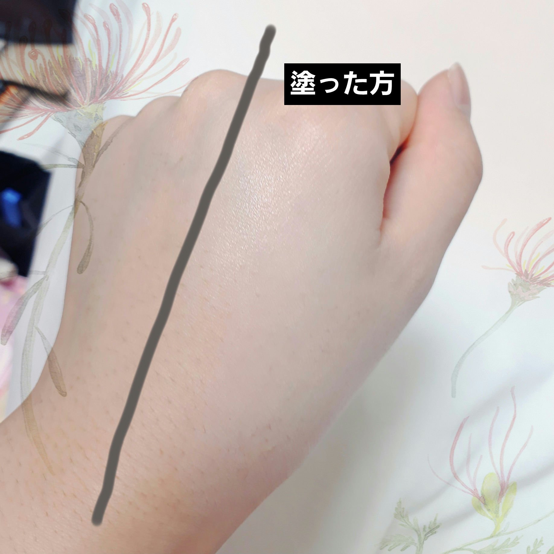 1番 ガラス玉トーンアップクリーム/numbuzin/日焼け止めクリームを使ったクチコミ（3枚目）