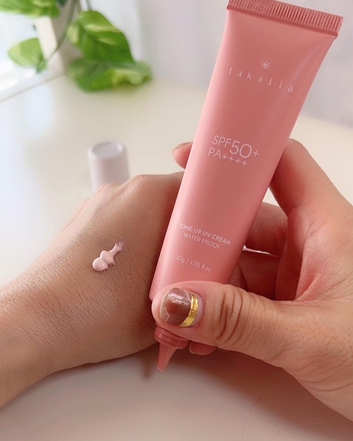 lakaila トーンアップUVクリーム/lakaila /日焼け止めクリームを使ったクチコミ(1枚目)