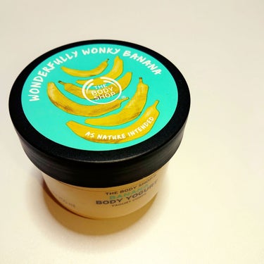 THE BODY SHOP ボディヨーグルト バナナのクチコミ「THE BODY SHOP ボディヨーグルト バナナ

ピンクグレープフルーツがなくなったから.....」（1枚目）