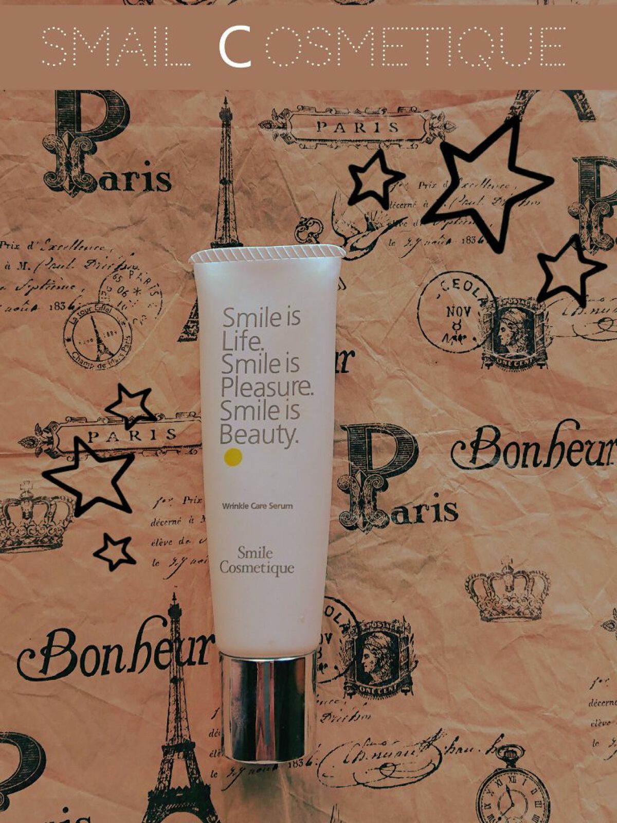 リンクルケアセラム/Smile Cosmetique/美容液を使ったクチコミ(1枚目)