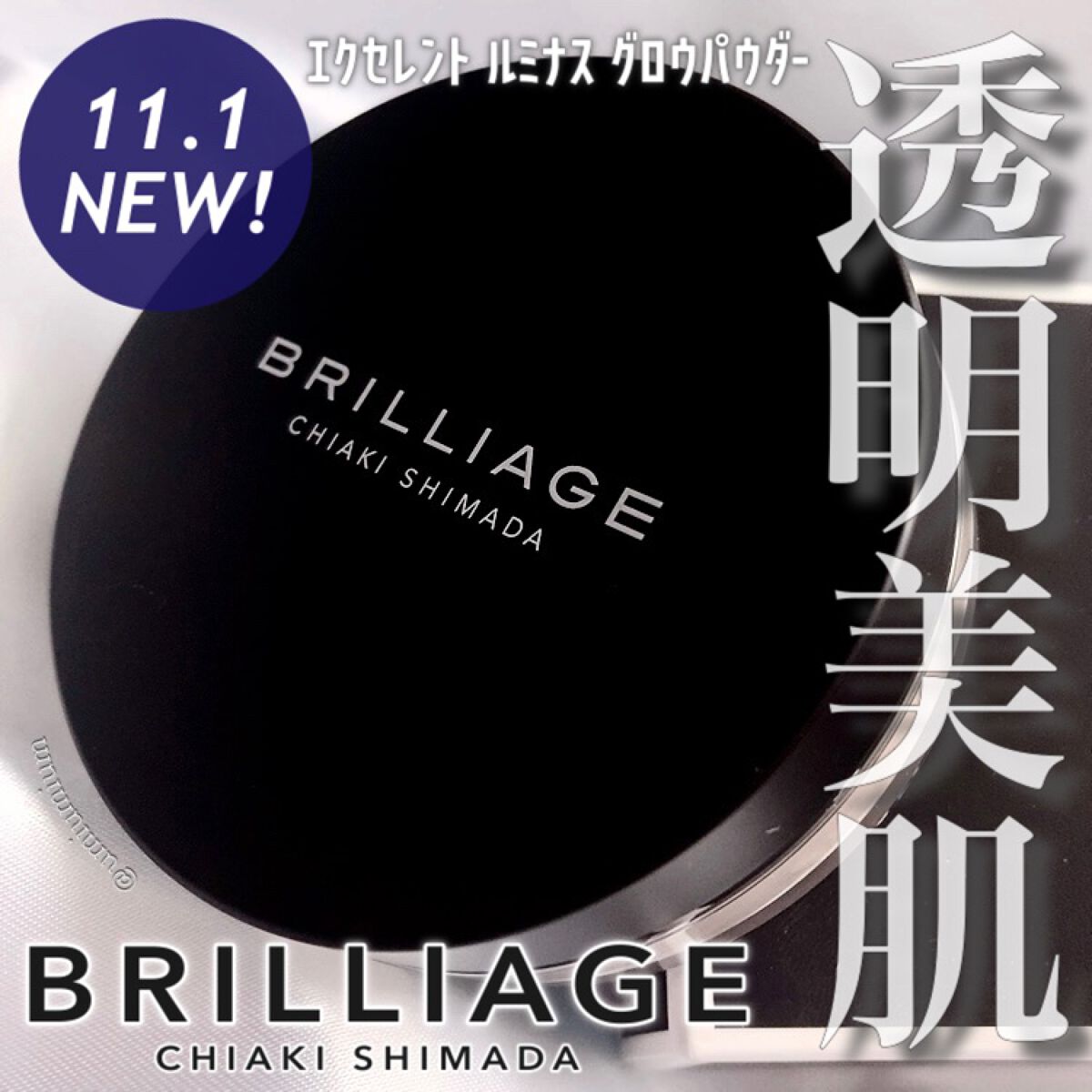 エクセレント ルミナス グロウパウダー /ブリリアージュ/ルースパウダーを使ったクチコミ(1枚目)